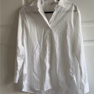 Uniqlo Button Down White Shirt